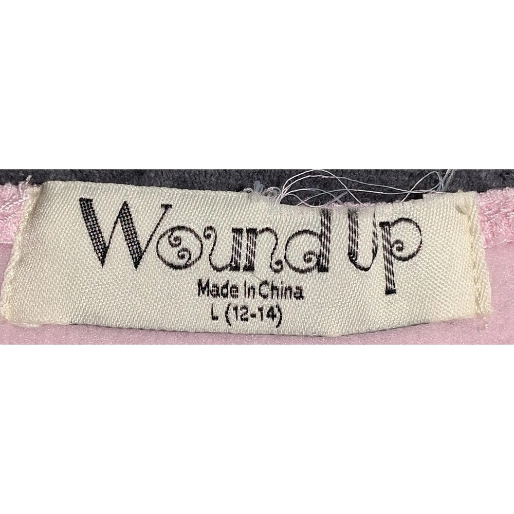 Wound Up Pink Cherryish Your Moment Graphic Sweatshirt Womens Large LS42507FP‎ - Picture 2 of 12